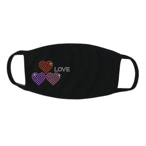 Rhinestone Facemask